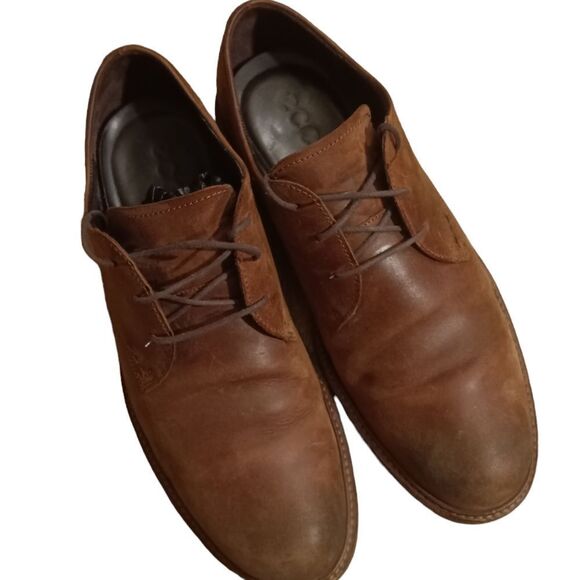 Ecco Men\'s Kenton Tie Up Dark Clay Brown Classic Oxford Sz 13 main image 4